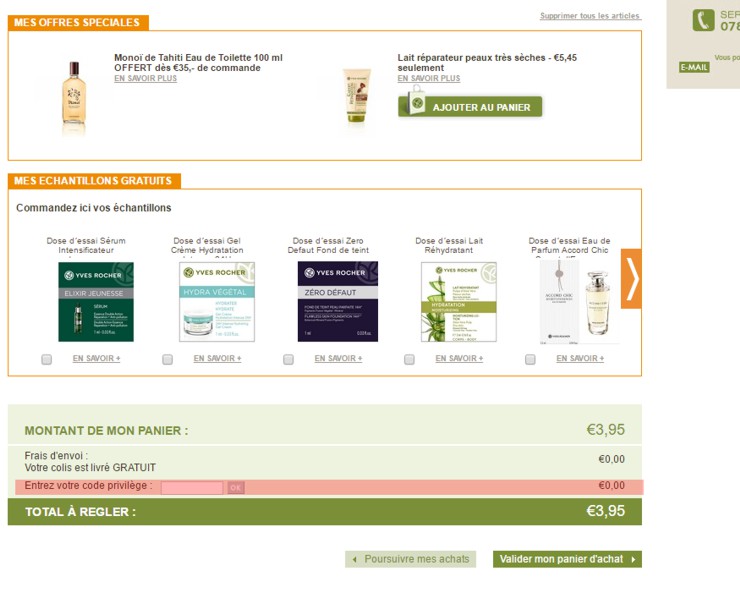 Code Promo Yves Rocher